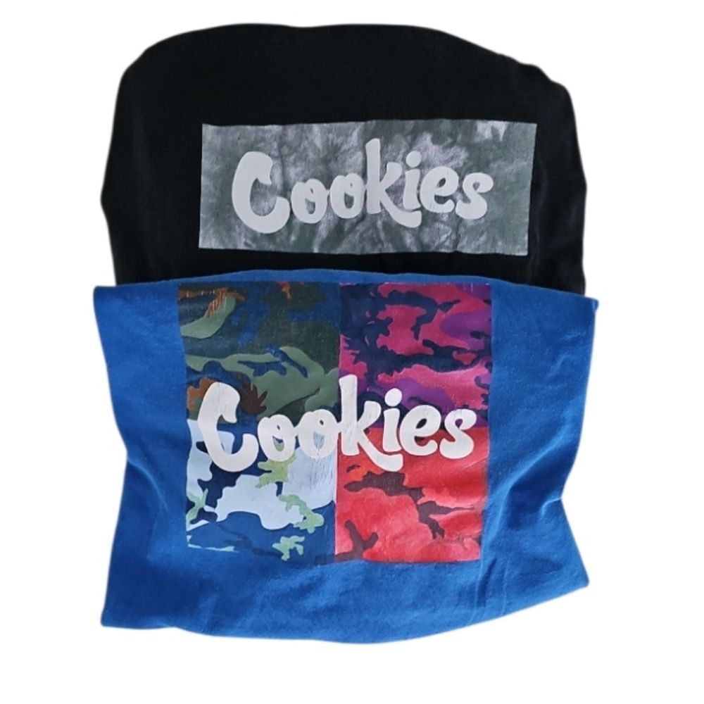 Cookies Streetwear Logo Tee 2pc Lot Men’s 4X Big Tall Y2K Skate Graphic Set